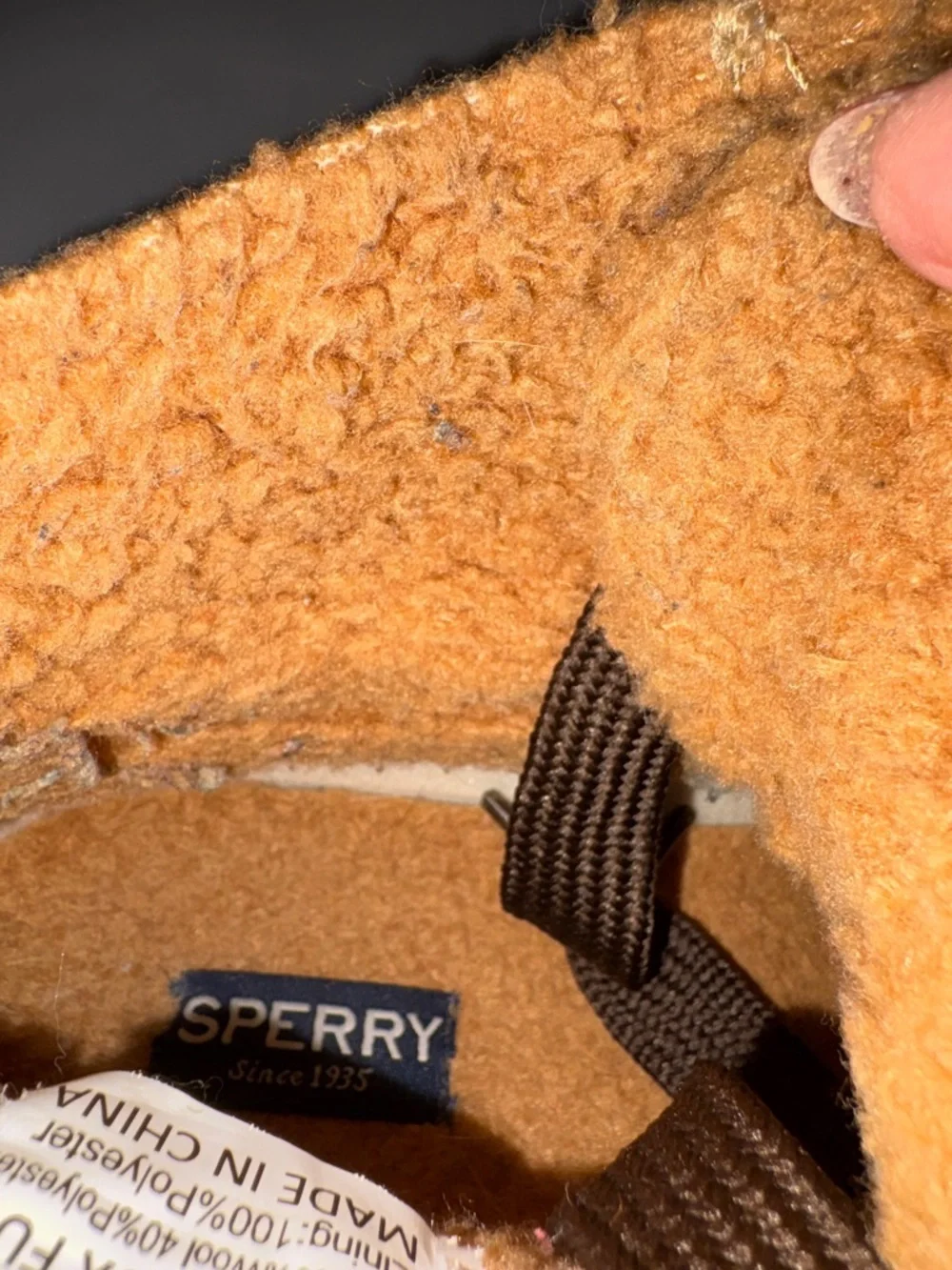 Sperry‎ Women's Saltwater 2-Eye Plaid Wool Duck Boots Size 9